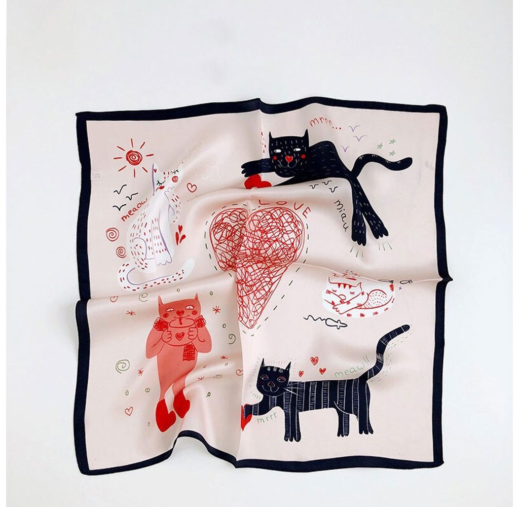 les-chats_silk-foulard_2