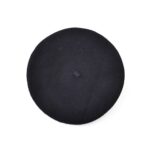 Francine Classic Wool Beret - Black