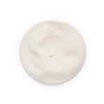 Francine Classic Wool Beret - Cream