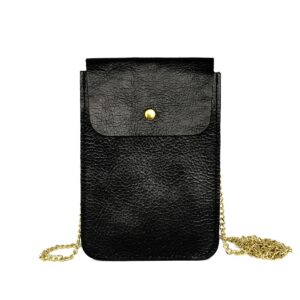 Erika Leather Phone Pouch / Umhängetasche