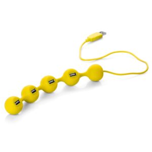 Peas USB-Hub Yellow