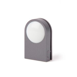 Lucie Wearable LED clip gray