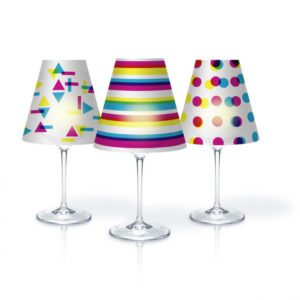Lucille Wine Glass Lampshades Set Nr. 1