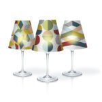 Lucille Wine Glass Lampshades Set Nr. 3