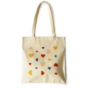 scatter hearts tote