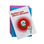 drei Briefebücher und ein Sachenbuch